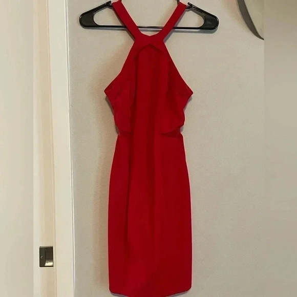 Red Cocktail Dress - Picture 1 of 3